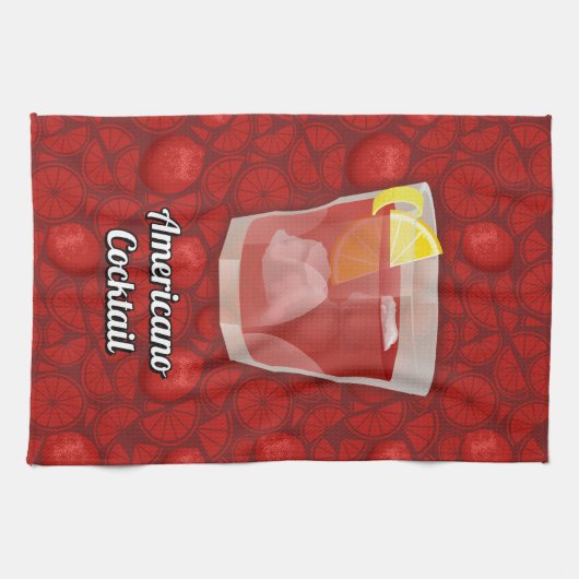 Amerikaanse cocktail theedoek (Horizontaal)