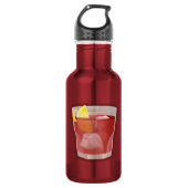 Amerikaanse cocktail waterfles  (Voorkant)