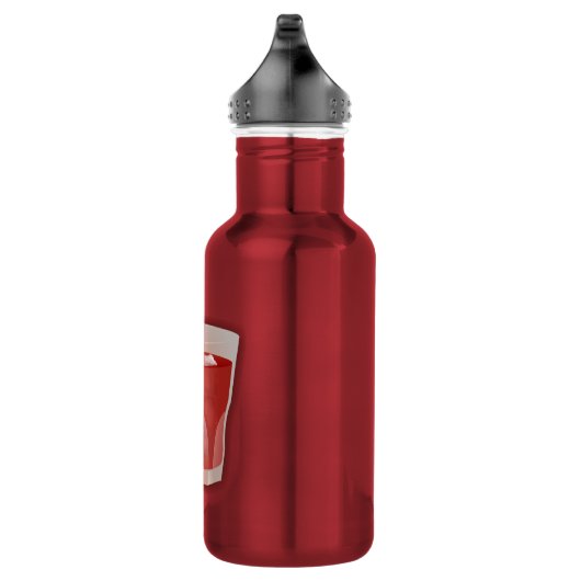 Amerikaanse cocktail waterfles  (Rechts)