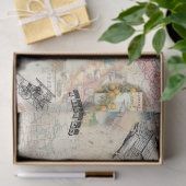 Amerikaanse collage Tissuepapier (Geschenk)