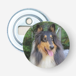 Amerikaanse Colley. Button Flesopener