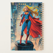 Amerikaanse comics, retro Amerikaanse comics, supe Planner (Achterkant)