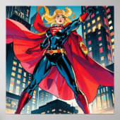 Amerikaanse comics, retro Amerikaanse comics, supe Poster (Voorkant)