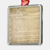 Amerikaanse constitutionele vrijheden - ken uw rec metalen ornament (Links)