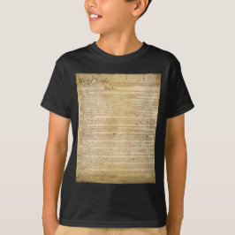 Amerikaanse constitutionele vrijheden - ken uw rec t-shirt
