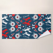 Amerikaanse Country Music Line Dancing Badhanddoek (Badhanddoek)