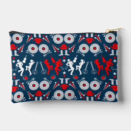 Amerikaanse Country Music Line Dancing Etui (Achterkant)