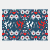 Amerikaanse Country Music Line Dancing Inpakpapier Vel (Voorkant 3)