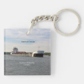 Amerikaanse Courage-sleutelketen Sleutelhanger (Achterkant)