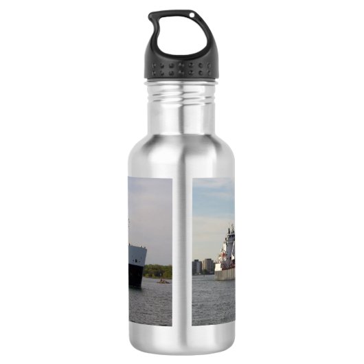 Amerikaanse Courage-waterfles Waterfles (Achterkant)