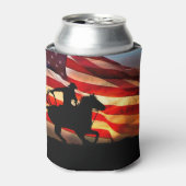 Amerikaanse Cowboy Blikjeskoeler (Blikje Voorkant)