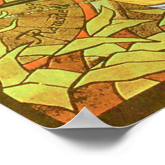 Amerikaanse CRESCENT-fietsen Poster (Hoek)