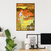 Amerikaanse CRESCENT-fietsen Poster (Thuiskantoor)