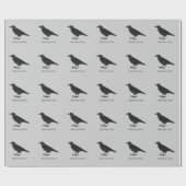 Amerikaanse Crow Cadeaupapier (Vlak)