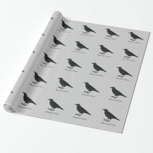 Amerikaanse Crow Cadeaupapier