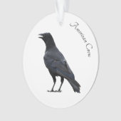 Amerikaanse Crow Ornament (voorkant)