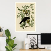 Amerikaanse Crow Poster (Thuiskantoor)
