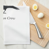 Amerikaanse Crow Theedoek (Quarter Fold)