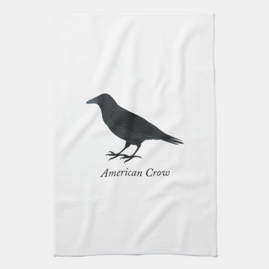 Amerikaanse Crow Theedoek (Verticaal)