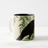 Amerikaanse Crow Tweekleurige Koffiemok (Voorkant links)