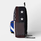 Amerikaanse / Cubaanse rugzak, patriottisch / Vla Bedrukte Rugzak (Rechts)