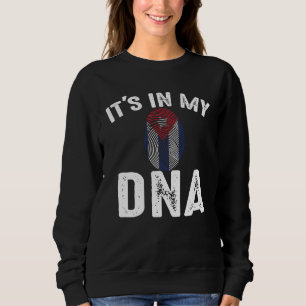 Amerikaanse Cubaanse Vlag dit zit in mijn DNA Trui