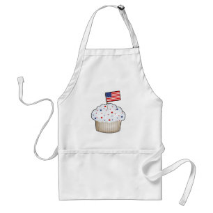 Amerikaanse cupcake standaard schort