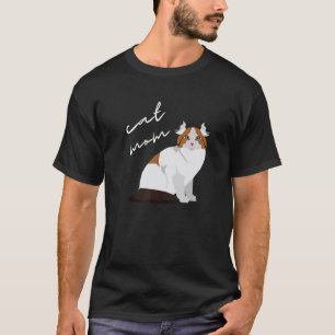 Amerikaanse Curl Kat Moeder Voor Kat T-shirt