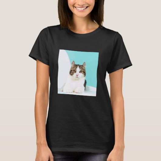 amerikaanse curl's kat_001 t-shirt (Voorkant)