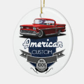 Amerikaanse Custom Impala Keramisch Ornament (Links)
