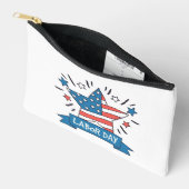 Amerikaanse Dag van de Arbeid Creatieve Illustrati Etui (Open)