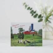 Amerikaanse Dairyland Briefkaart (Staand voorkant)