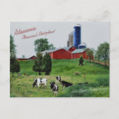 Amerikaanse Dairyland Briefkaart