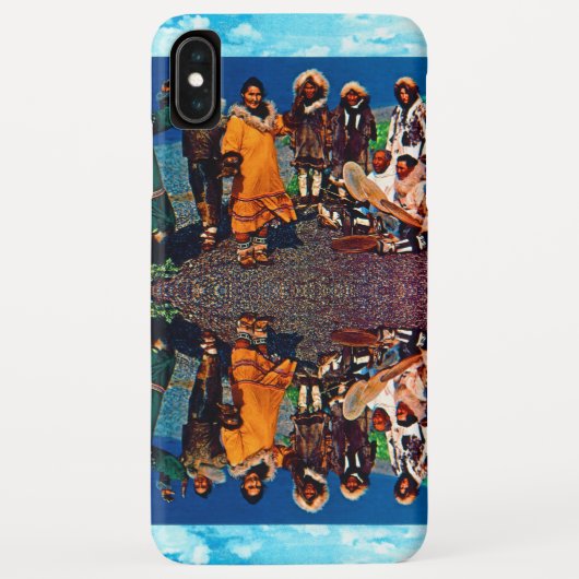 Amerikaanse dansers Alaska Eskimo Case-Mate iPhone Case (Achterkant)