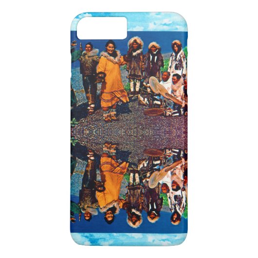  Amerikaanse dansers Alaska Eskimo Case-Mate iPhone Case (Achterkant)
