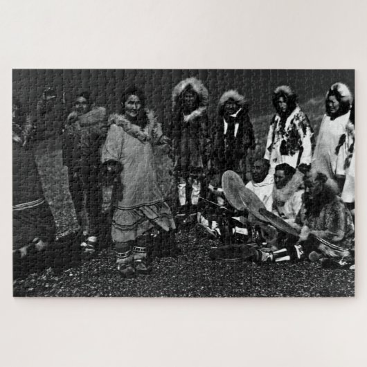 Amerikaanse dansers Alaska Eskimo Legpuzzel (Horizontaal)