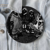Amerikaanse dansers Alaska Eskimo Ronde Button 6,0 Cm (In situ)