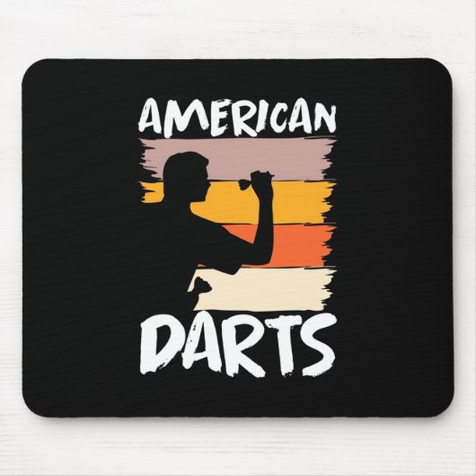  Amerikaanse dart Muismat (Voorkant)