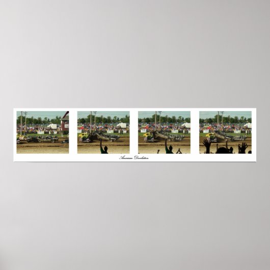 Amerikaanse deconcentratie poster (Voorkant)