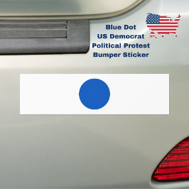 Amerikaanse Democraten steunen anti-Trump-protest Bumpersticker