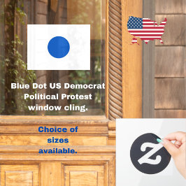 Amerikaanse Democraten steunen anti-Trump-protest Raamsticker