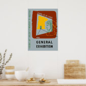 Amerikaanse Design Tentoonstelling Boston Poster (Keuken)