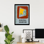 Amerikaanse Design Tentoonstelling Boston Poster (Thuiskantoor)
