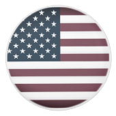 Amerikaanse deur- en lawerknop voor keramische vla knop (Voorkant)