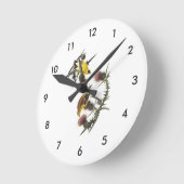 Amerikaanse Distelvink door Audubon Ronde Klok (Hoek)