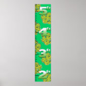 Amerikaanse dollaire groeigrafiek. poster (Voorkant)