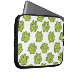 Amerikaanse dollar laptop sleeve