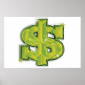 Amerikaanse dollar poster (Voorkant)