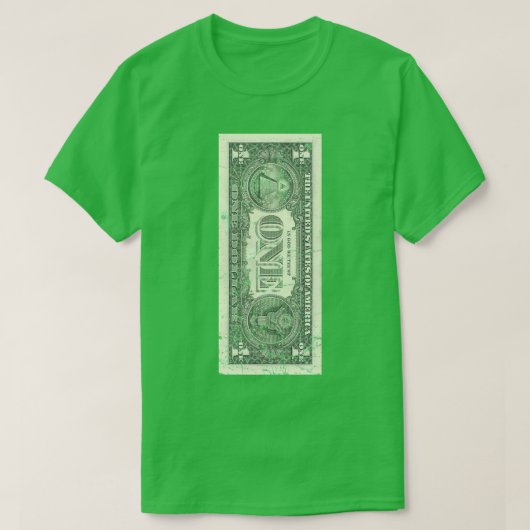 Amerikaanse dollar US Money T-shirt (Design voorkant)