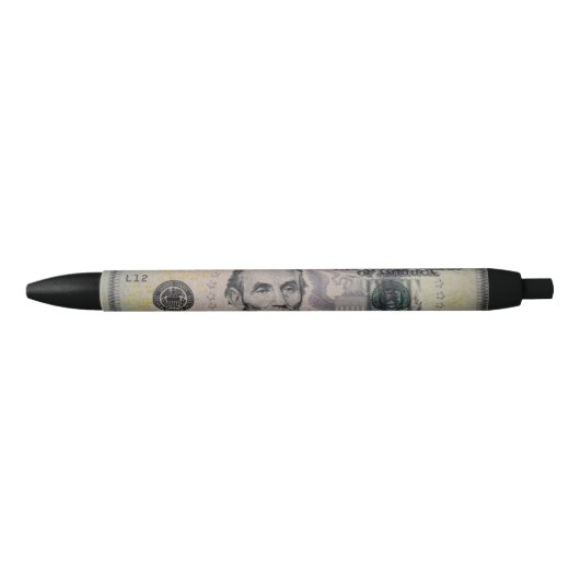 Amerikaanse dollar zwarte inkt pen (Voorkant)